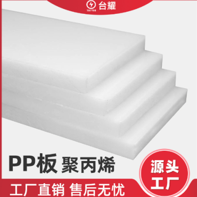白色PP板聚丙烯厂家定做聚丙烯件异形件加工制品注塑塑料件图2