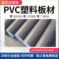 耐磨塑料条PVC棒 灰色塑料棒PVC棒材