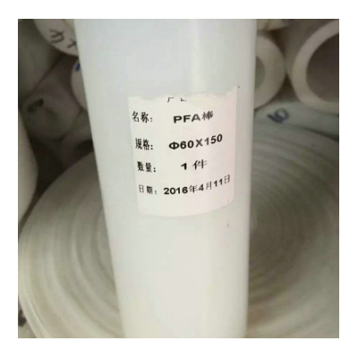 PVDF铁氟龙棒 白色聚四氟乙烯新料铁氟龙棒耐温图4