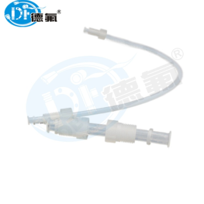 德氟 定制PTFE高压流体泵接头 四氟密封压环 PCTFE PFA1/8挤出管图5