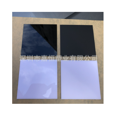 厚板亮面防静电PMMA磨砂黑色图3