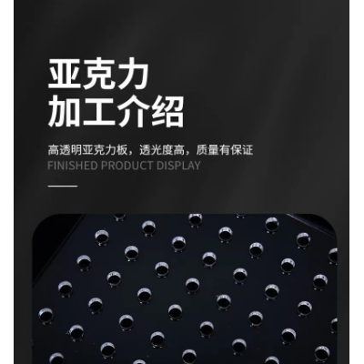 高透PC/亚克力板加工定制有机玻璃板隔板diy手工材料硬塑料展盒图4