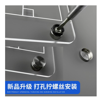 高透明亚克力日历板丝印图案磁吸悬挂冰箱日历留言板记事板展示板图4