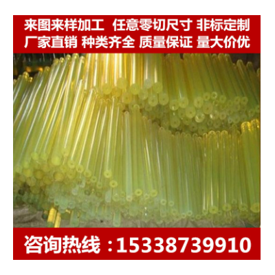 pu板材黄色半透明聚氨酯板优力胶牛筋板PU方块耐磨PU板黄色pu加工图4