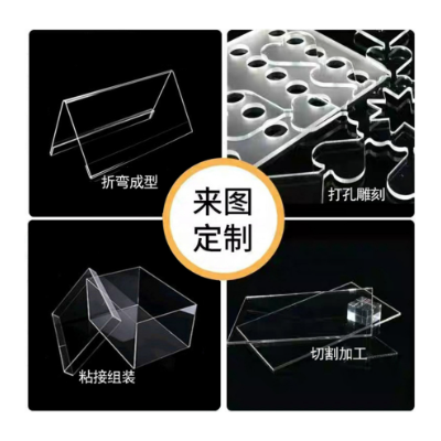 标准足厚透明亚克力板0.5-10MM 防静电有机玻璃板 PMMA 激光切割图3