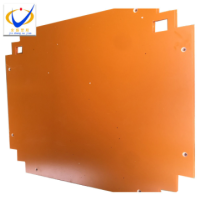 橘红色电木板整张零切绝缘隔热板胶木板耐高温酚醛树脂板治具加工