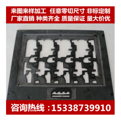 黑色合成石碳纤维板材吸水耐高温隔热绝缘石棉棒厂家零切加工图2