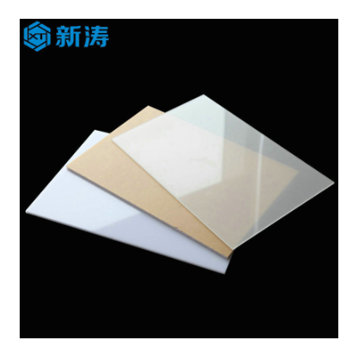 led灯箱片ps扩散板 2mm双面磨砂云光板 吊顶灯罩板PS透光板灯箱片图4