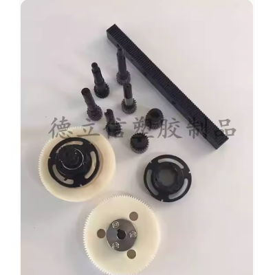 进口蓝色尼龙板MC501CDR6加纤维PA66黑色防静电尼龙棒901方块加工图4