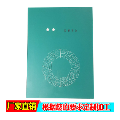 制作亚克力饮水机装饰面板印刷净水器面板电器触摸开关UV打印图2