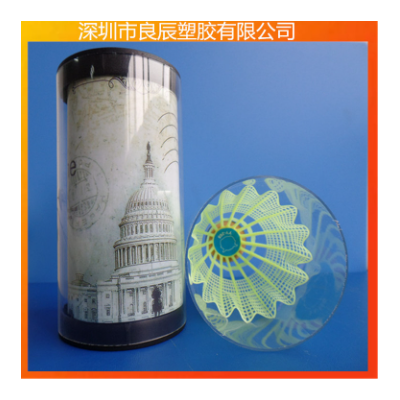 厂家直供pc大小口径包装管精美礼品包装管化妆蛋管棒球包装图2