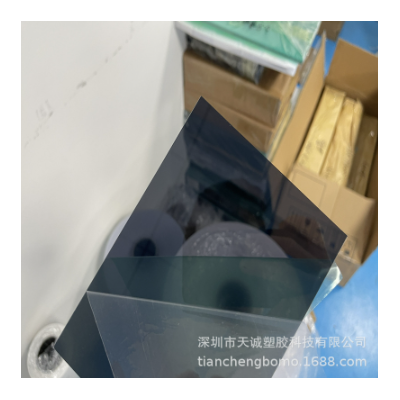茶色PC片材卷材-0.38mm 透过率6％ 12％ 29％ 32％均有现货供应图2
