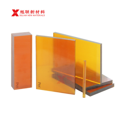 厂家供应透明琥珀色pei板黑色防静电加纤聚醚酰亚胺pei棒零切加工图5