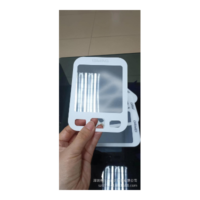 有机玻璃 印刷片 亚克力白色磨砂 丝印小片 美观大方 工厂图2