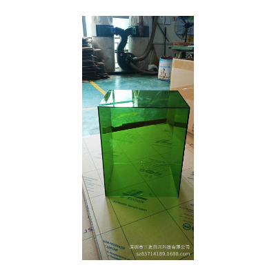 透明绿 亚克力罩子 有机玻璃罩子 颜色靓丽 美观 欢迎图3
