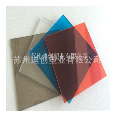 厂家进口原料加工挤出双面防静电pc板图2