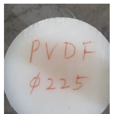 PVDF棒225直径，通体透白，无黄心，无气孔沙眼，质量保证图2