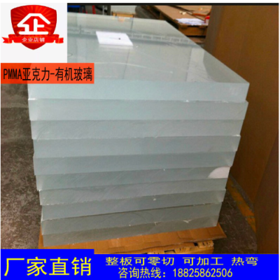透明亚克力板激光切割 雕刻热弯 贴盒子 打孔切割面板印刷图2