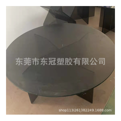 茶色亚克力板透明有机玻璃板塑料棒切割激光雕刻厚板抛光彩色磨砂图2