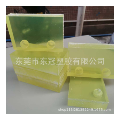 PU板牛筋板聚氨酯方板棒材优力胶板弹力胶减震板刀模垫板塑料加工图2