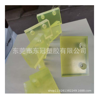 PU板牛筋板聚氨酯方板棒材优力胶板弹力胶减震板刀模垫板塑料加工图3