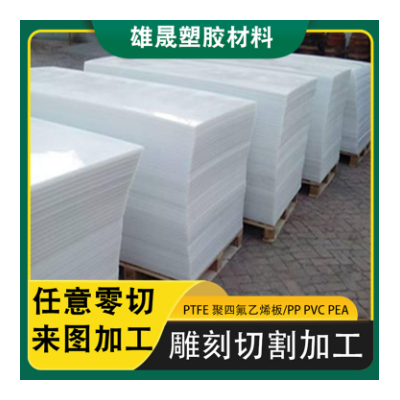 白色pp板材 广东厂家现货销售高密度聚丙烯阻燃pp垫板 PP塑料板材图2