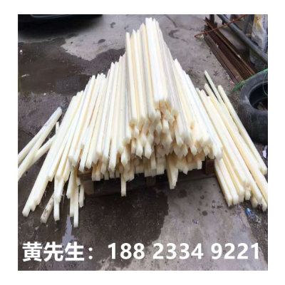 耐磨白色尼龙条PA66方条块PA1010方棒5-300mm尼龙板零切加工图2