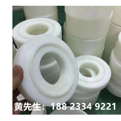 耐磨白色尼龙条PA66方条块PA1010方棒5-300mm尼龙板零切加工图3