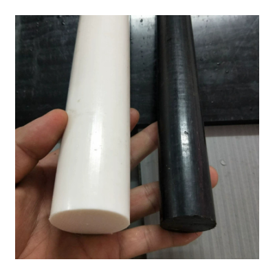 厂家直供白色PET棒黑色加纤pet板块PBT+GF30棒板聚酯板PET-P圆棒图2