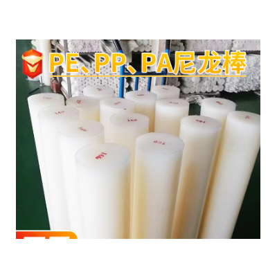 现货白色耐磨耐高温PA6尼龙棒多规格可选图2