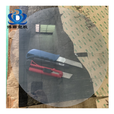pp磨砂半透明胶片透明PVC塑料硬片材覆膜pvc彩色塑料薄片加工图3